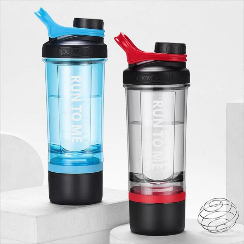 600ML Protein Shaker Bottle – BPA-Free Gym & Fitness Mixer Cup