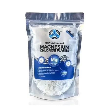 100% Pure Magnesium Chloride Flakes – Premium Bath Soak & Muscle Recovery