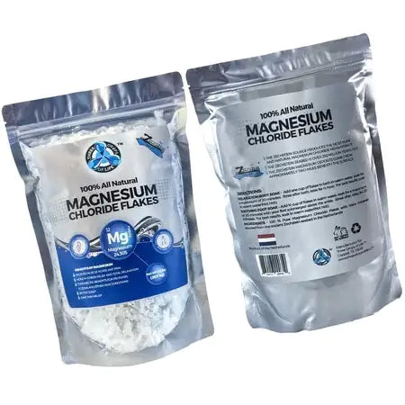 100% Pure Magnesium Chloride Flakes – Premium Bath Soak & Muscle Recovery