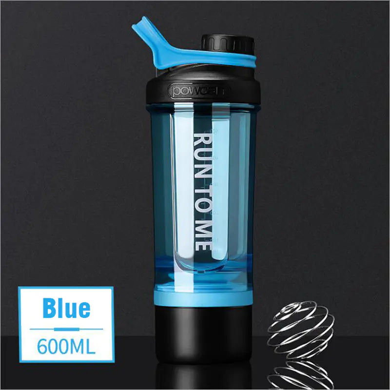 600ML Protein Shaker Bottle – BPA-Free Gym & Fitness Mixer Cup